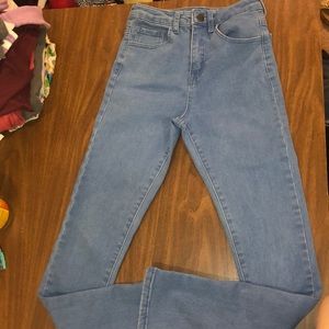 Light Washed Skinny Jeans